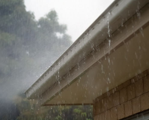 can you roof in the rain