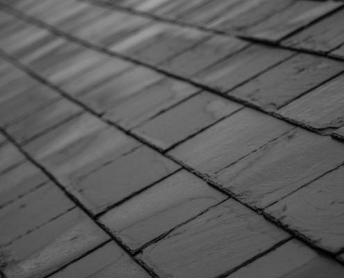 granule loss on new shingles