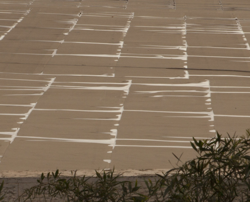 standing water on flat roof