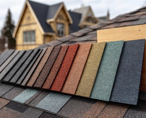 Choosing right shingle color
