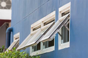 Waddle Awning windows