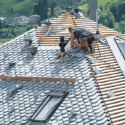 Ultimate ridgehooks displayed on a roof.