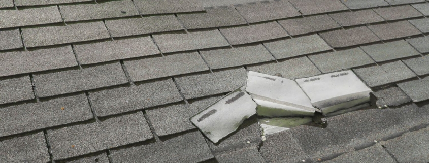 shingle damage