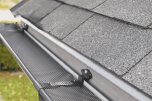 An image showcasing different types of gutter guards available for installation.